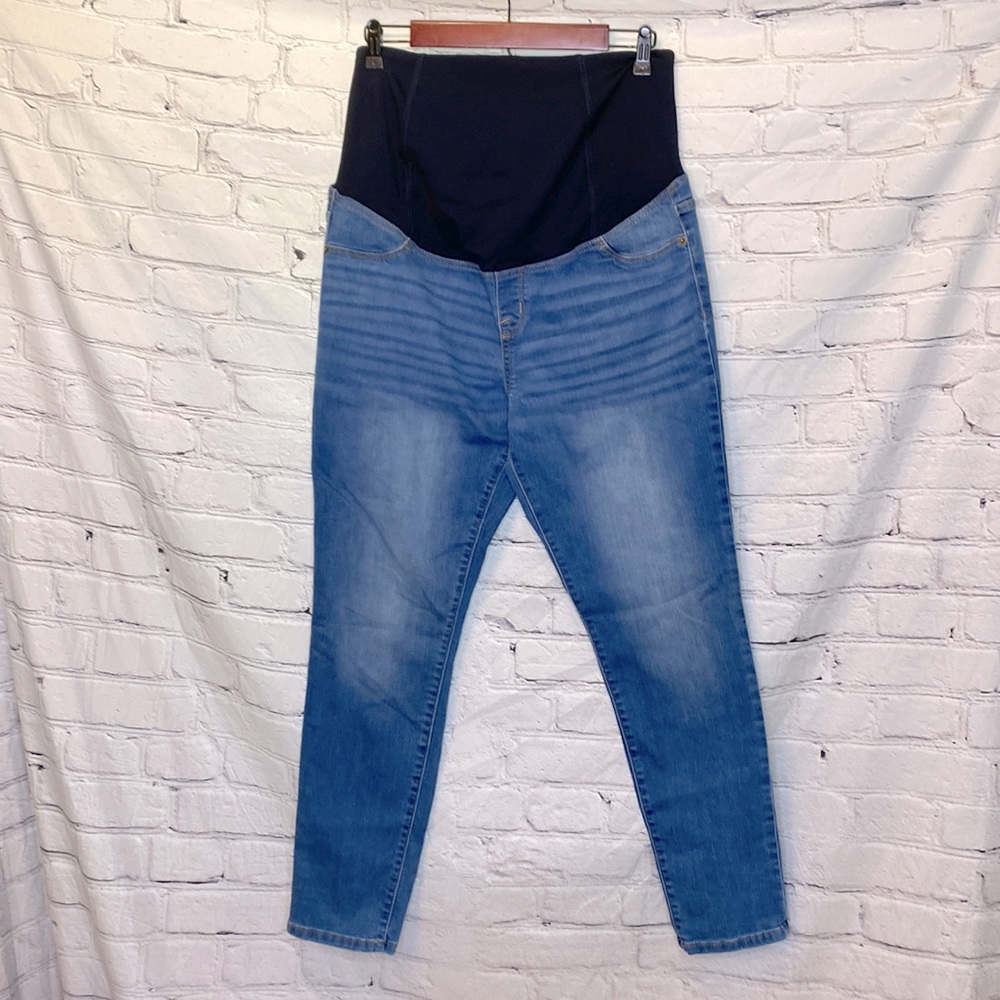 Isabel Maternity By Ingrid & Isabel Maternity Blue Jeans Size 12/31R